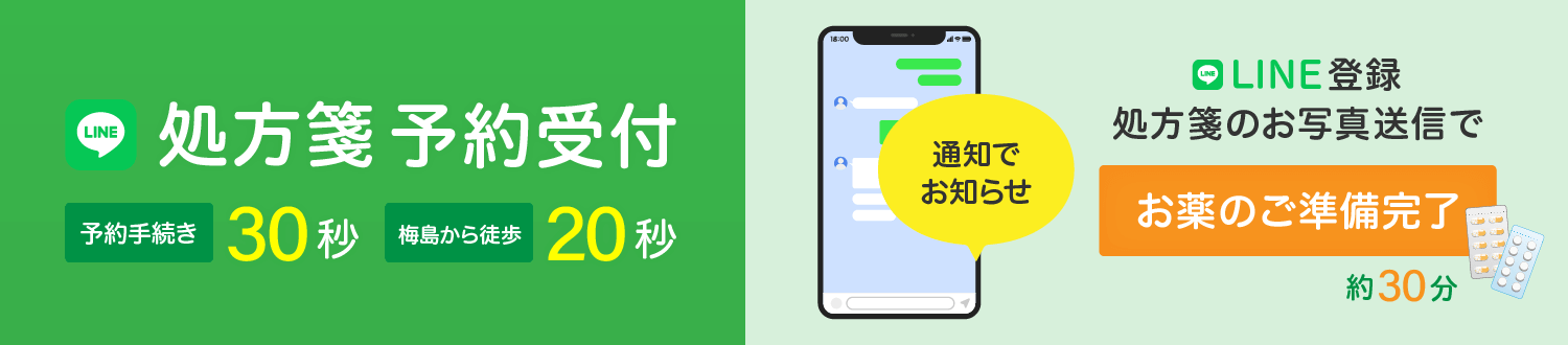 LINE 処方箋予約受付